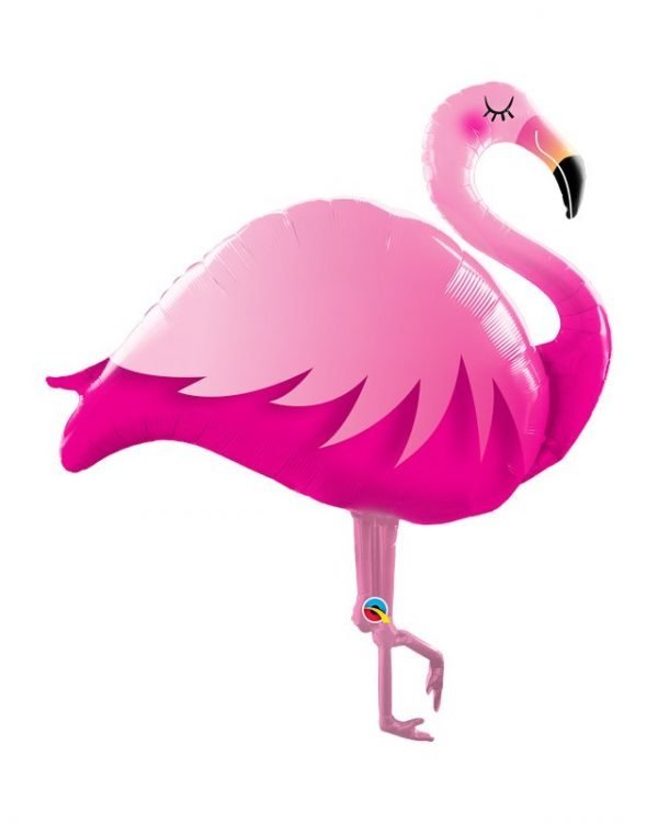 розовый фламинго воздушный шар