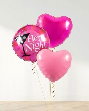 Pink Hen Night Balloon Set