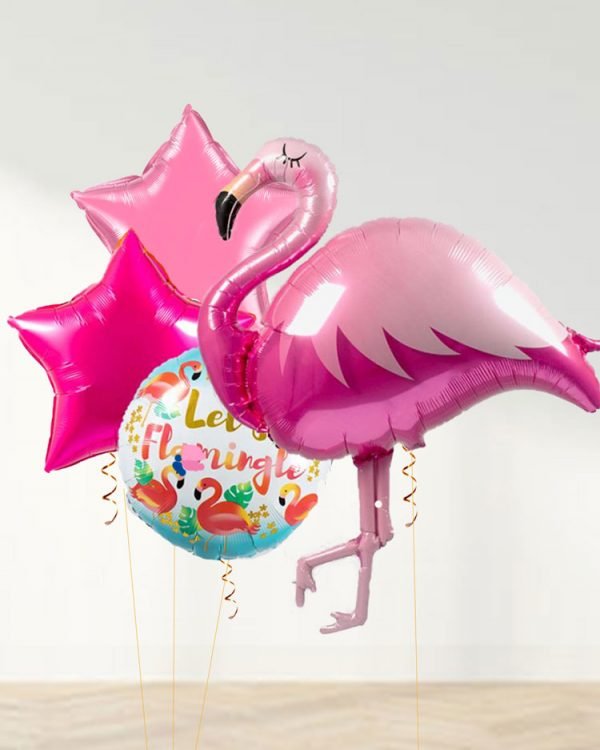 Let's Flamingle Balloon Bunch