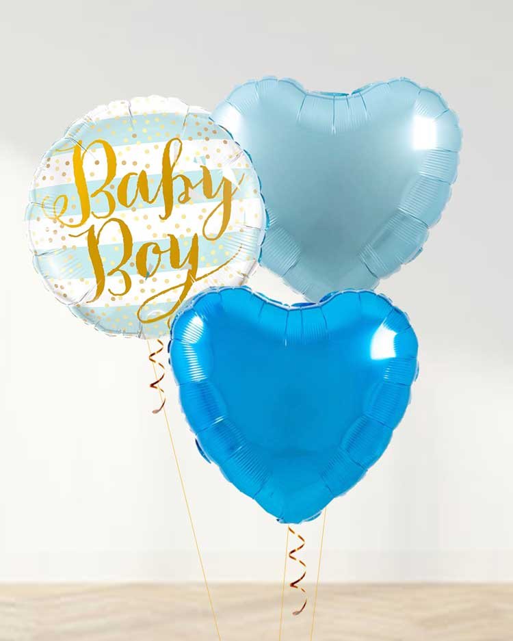 baby boy balloon bundle