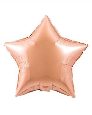 rosegold-star-balloon
