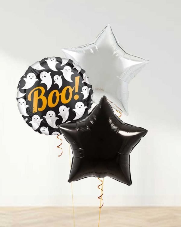 "Boo" balloon set