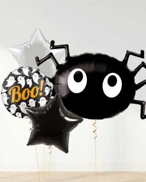 halloween balloons spider